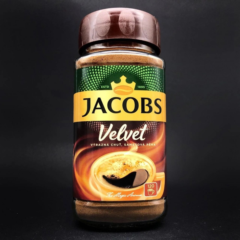 Кава розчинна "JACOBS Velvet" 200 г